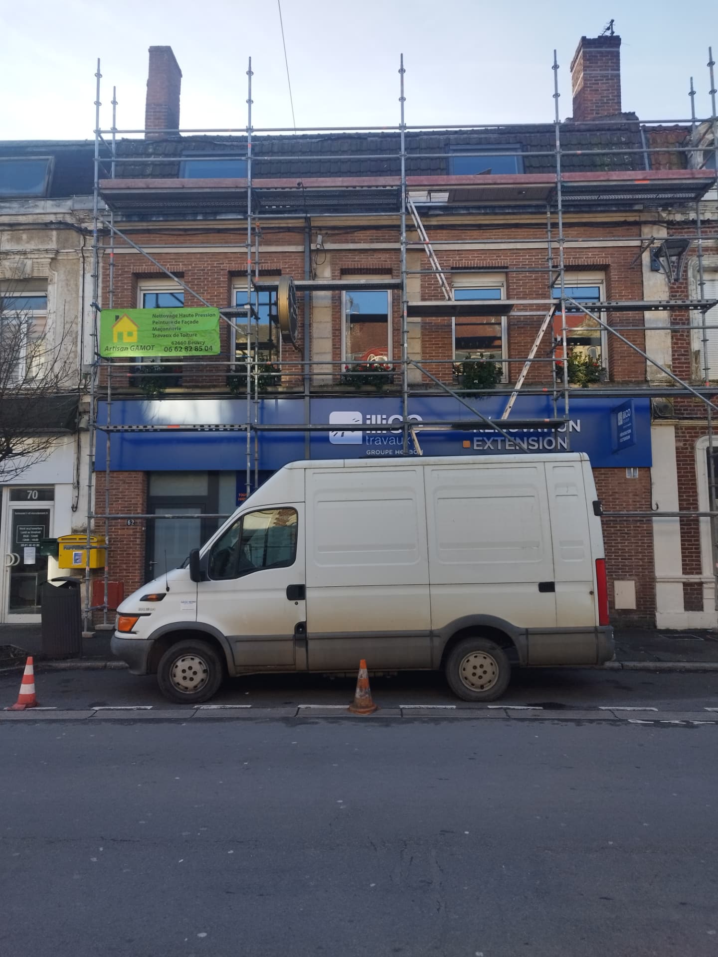 Chantier LBF.SOLUTION : gouttières